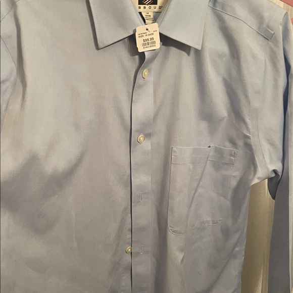 Joseph Abboud Sky Blue Dress Shirt - Picture 6 of 9